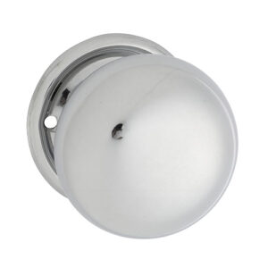 0998 Plain Rim Lock Knob Set